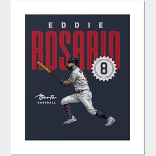 Eddie Rosario Atlanta Card Posters and Art